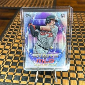 Adley Rutschmann 2023 topps baseball card..